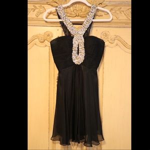 Black Sherri Hill Prom Dress